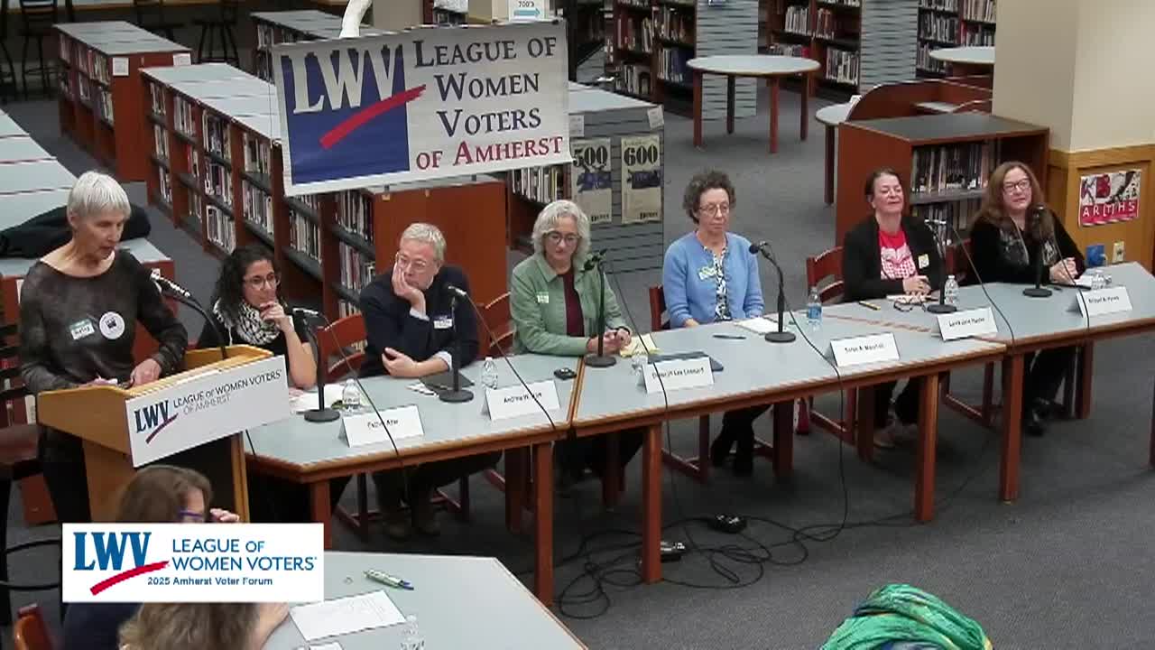 Thumbnail image for 2025 League of Women Voters - School Committee & Council At-Large Candidate Forum