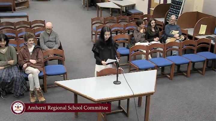 Thumbnail image for Amherst Regional School Committee: February 10, 2026