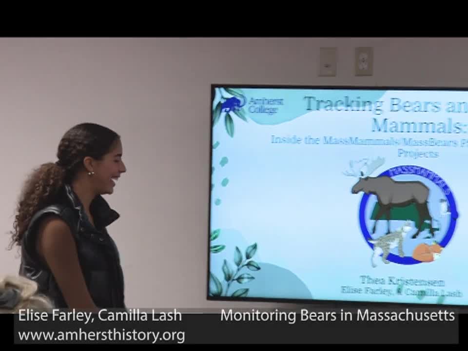 Thumbnail image for History Bites - Tracking Bears in Massachusetts