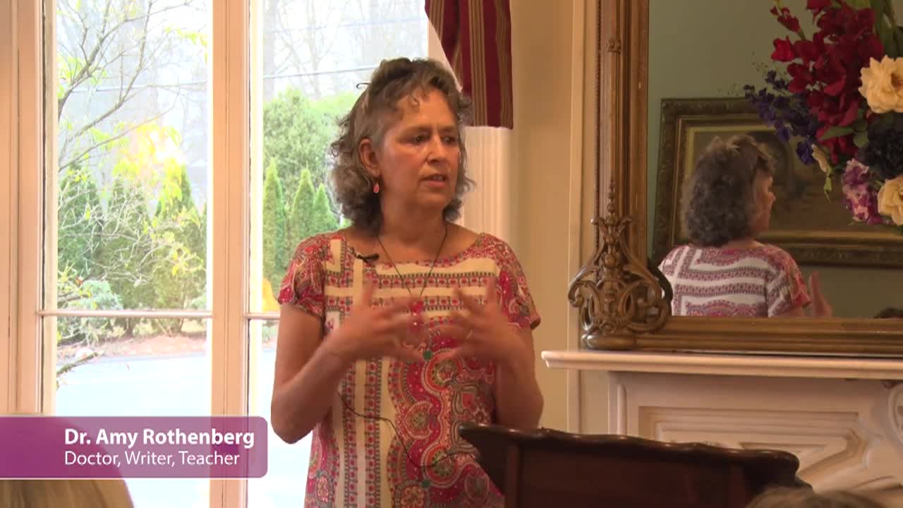 Thumbnail image for Amherst Woman's Club Thursday Evening Speaker Series featuring Dr. Amy Rothenberg