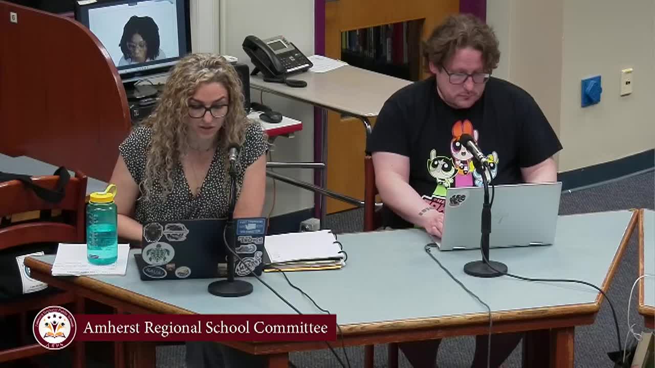 Thumbnail image for Amherst Regional School Committee: April 14, 2026