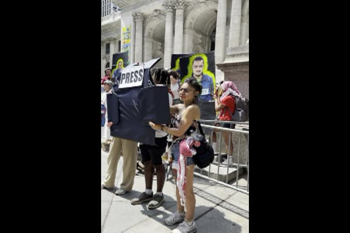 Thumbnail image for The Struggle: "Thousands Protest for Palestine in NYC"