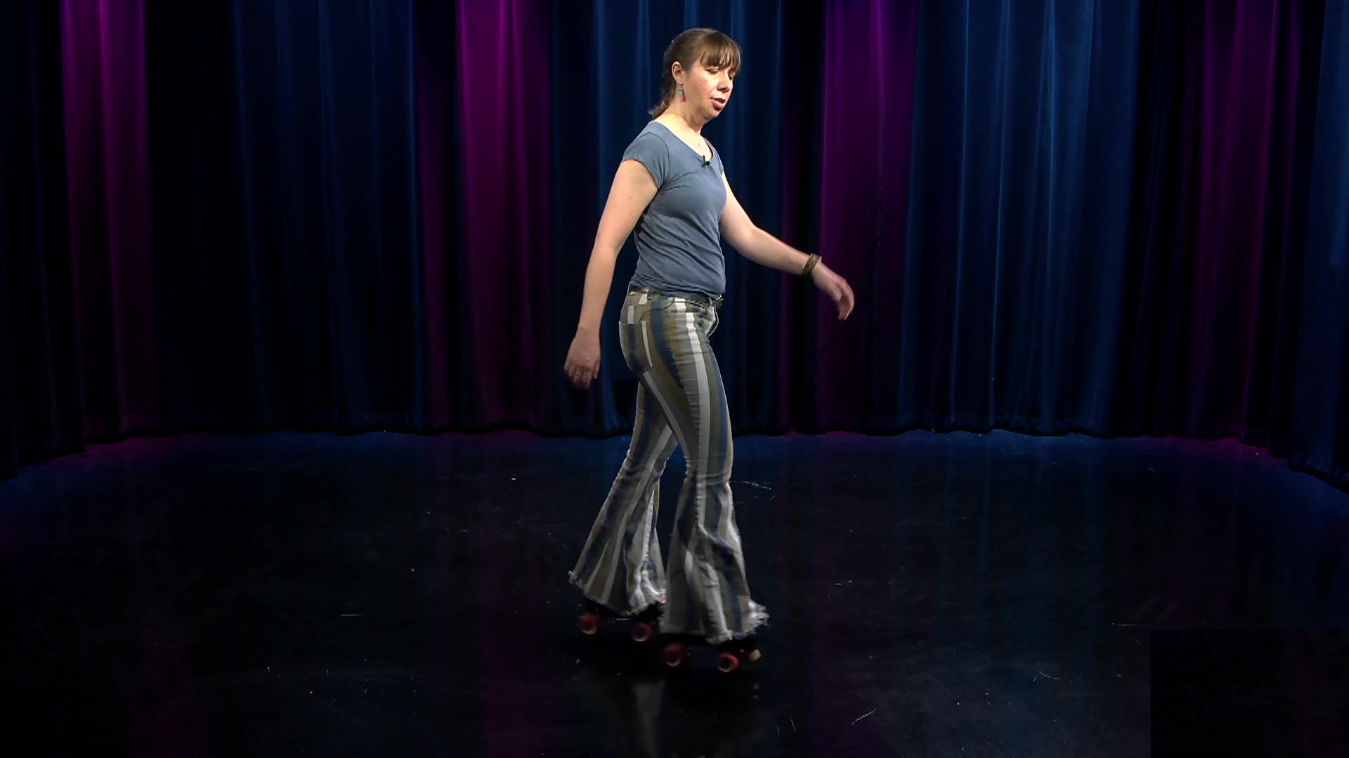 Thumbnail image for Wheels & Whirls The Skate Dance Show - Lesson 04: Beginner Dribbles & Crossovers