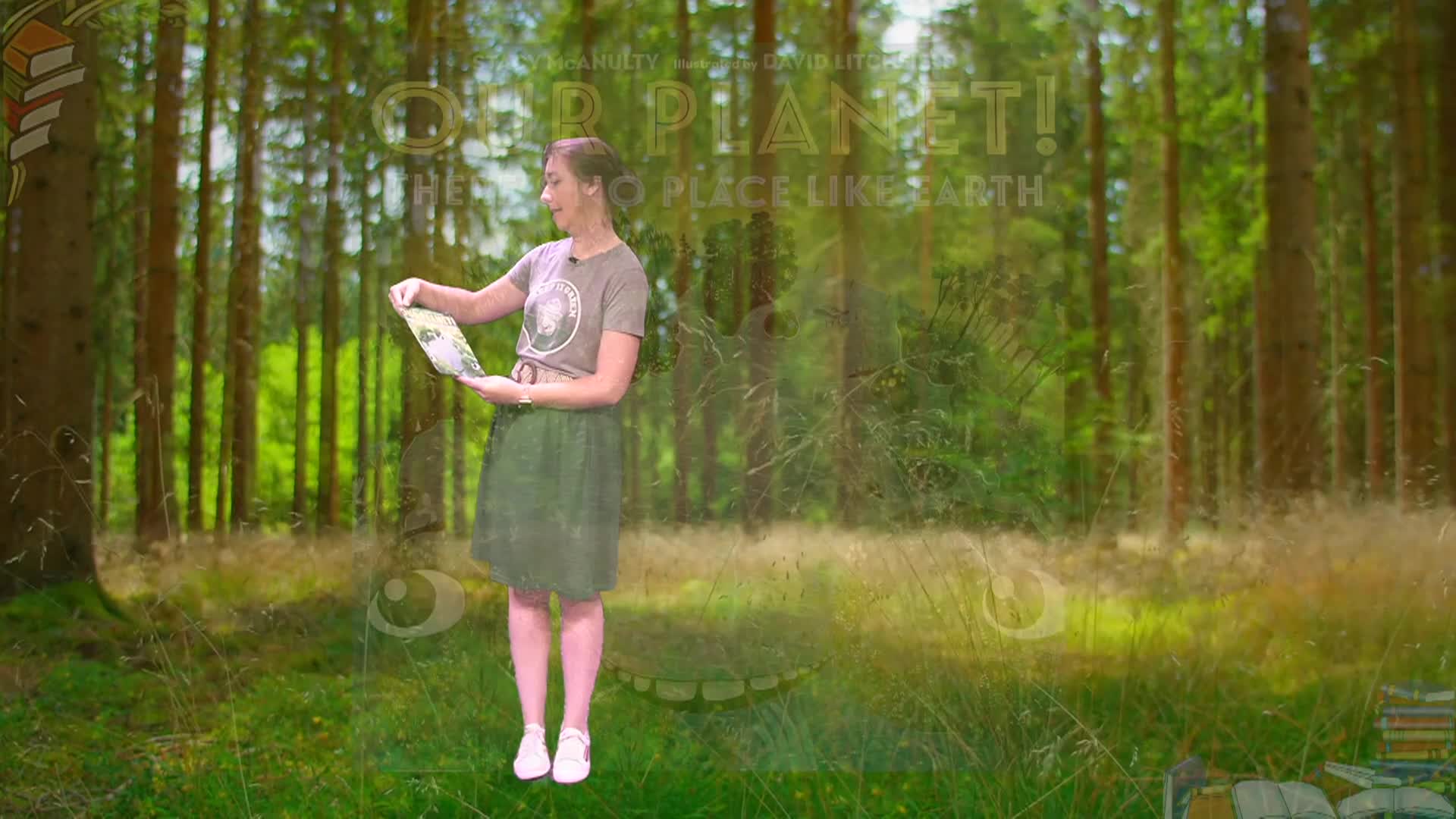 Thumbnail image for Cosette's Enchanted Journey's Ep. 107: ”Our Planet! There's No Place Like Home” Stacy McAnulty