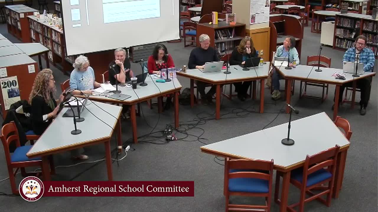 Thumbnail image for Amherst School Committee: April 30, 2026