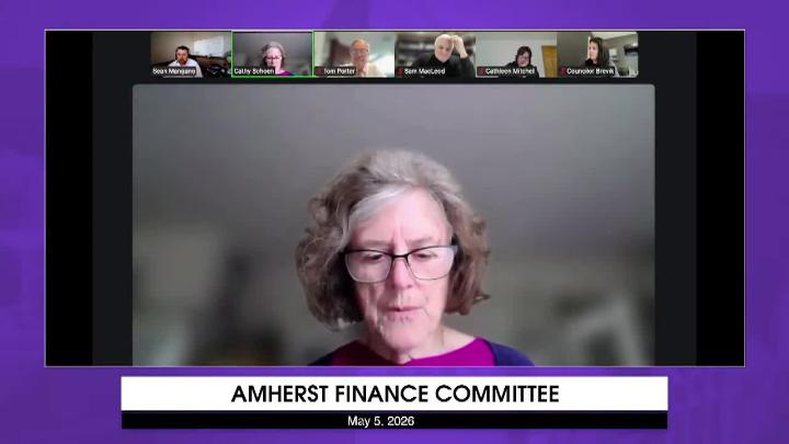 Thumbnail image for Amherst Finance Committee: May 5, 2026